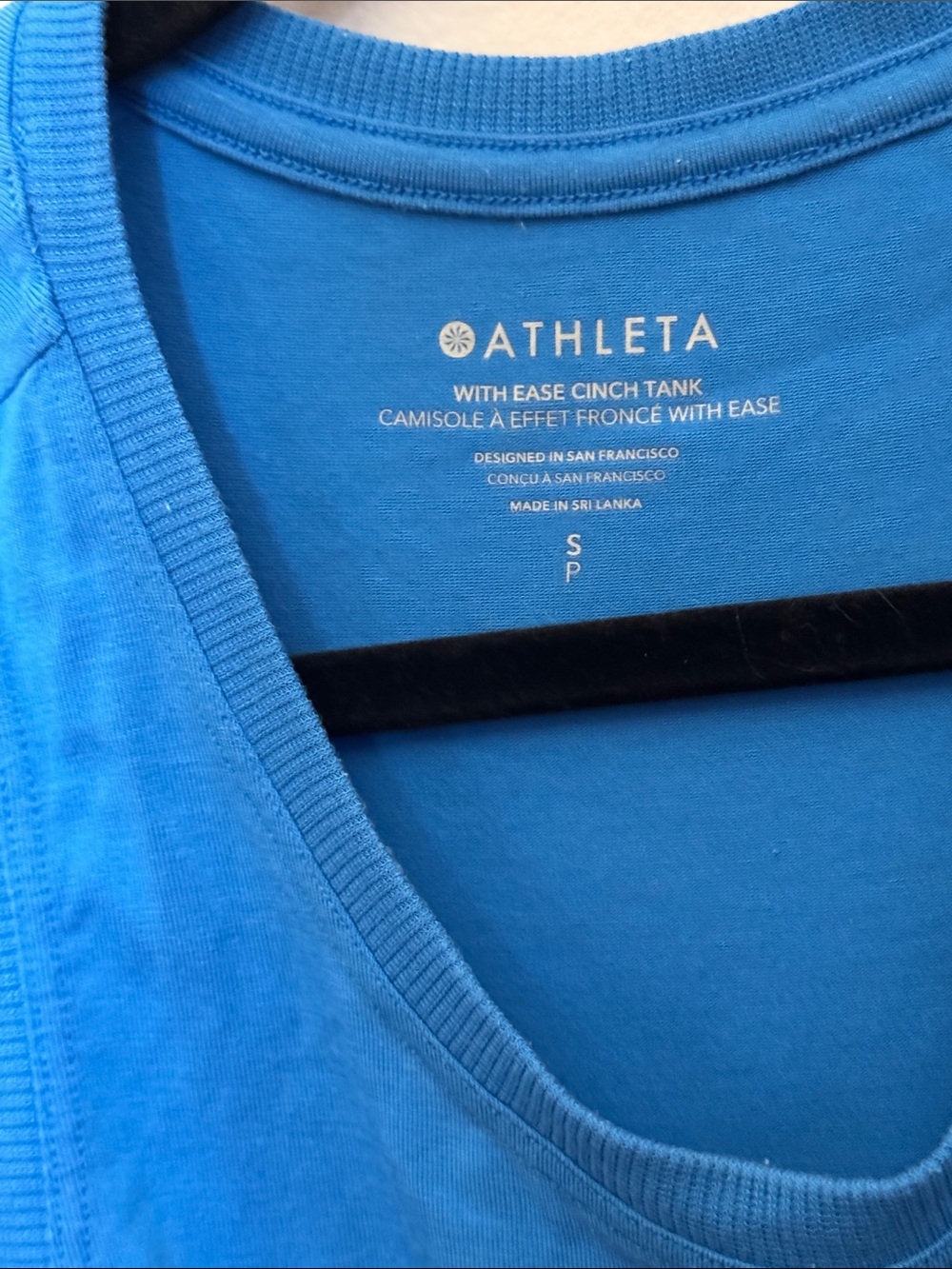 ATHLETA Fastest Track Ruched Racerback Active Tank Top SIZE: SP MSRP $49 - Picture 2 of 7